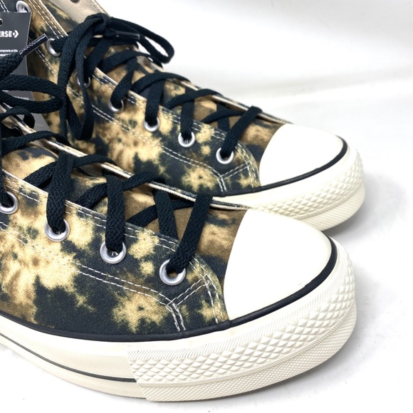 Converse Ctas Lift Platform Men High Sneakers Canvas Acid Washed Custom 171974C - Picture 4 of 11